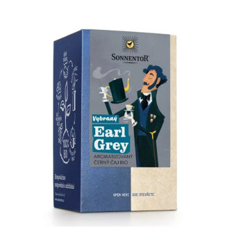 Čaj černý Earl grey bio, porcovaný, 27g