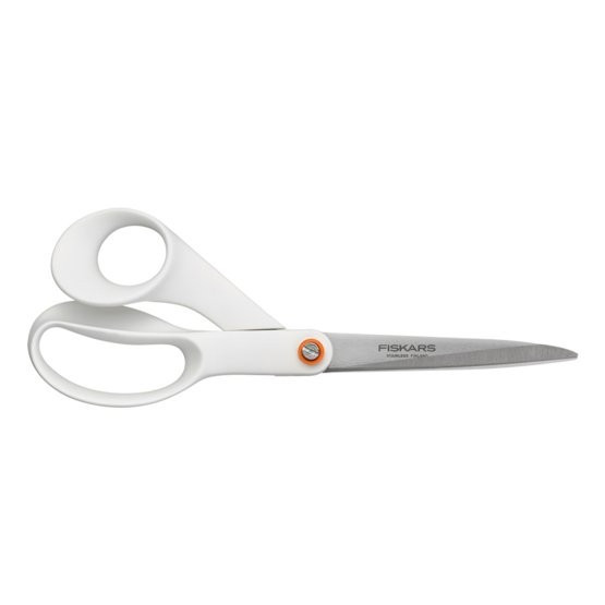 Nůžky fiskars functional form 21 cm bílé