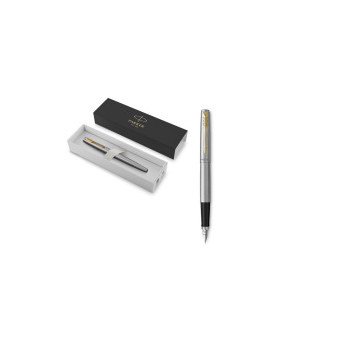 Parker Jotter Stainless Steel GT, M,  plnicí pero