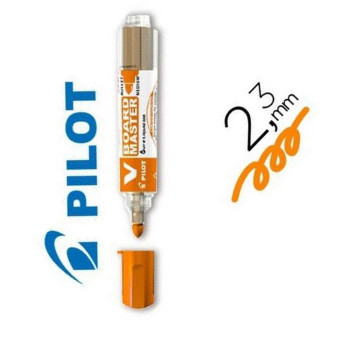 Popisovač Pilot V-Board Master, 2.3mm, oranžová.