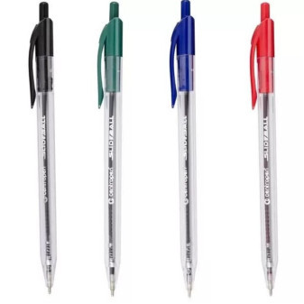 Kuličkové pero Centropen Slideball, Clicker, různé barvy.