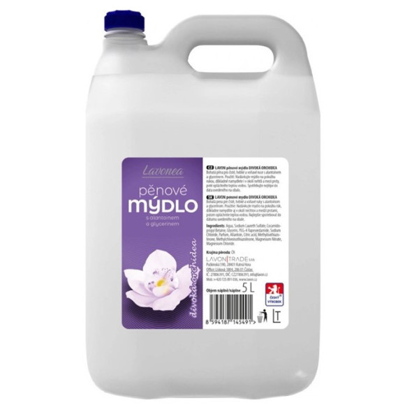 Mýdlo tekuté Lavon, divoká Orchidej, 5l.