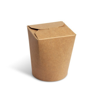 Food box Kraft, papír, 500ml, 50ks