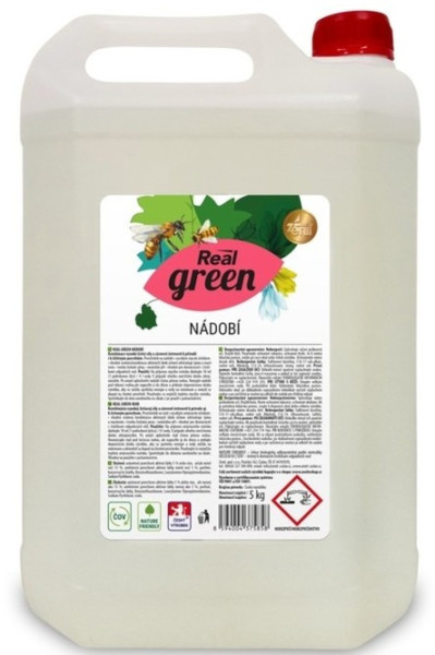 Real green clean na nádobí 5l