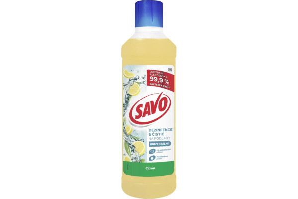 Savo bez chloru, citrón, 1l