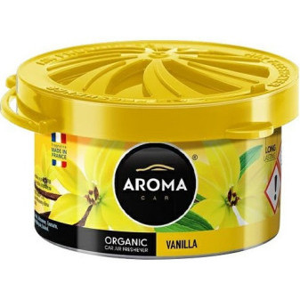 Osvěž vzd. auto organic 40g vanilla