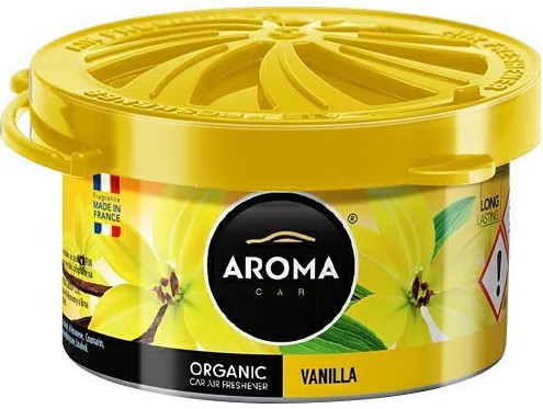 Osvěž vzd. auto organic 40g vanilla