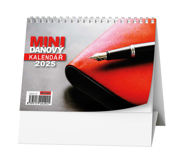 Stolní kalendář - BSA8 - RED mini daňový