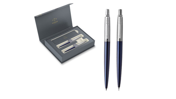 Parker Jotter Royal Blue CT, kuličkové + mikrotužka