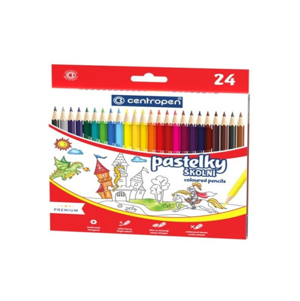 Pastelky Centropen ergo 24ks