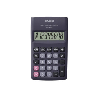Kalkulačka Casio HL-815 L, 8 míst, černá