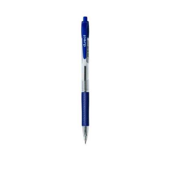Pero kuličkové, plast, barva modrá.