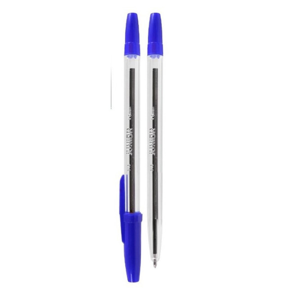 Pero kuličkové, jednorázové, barva modrá.